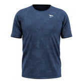 Dry-Kurzarmshirt – Blau – Nahtlos