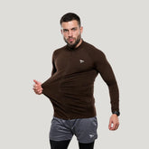 Braunes Sport-Sakko für Herren mit UV-Schutz