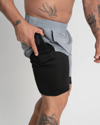 Hybrid-Performance-Kompressionsshorts mit Dry-Fit-Technologie (4er-Pack)