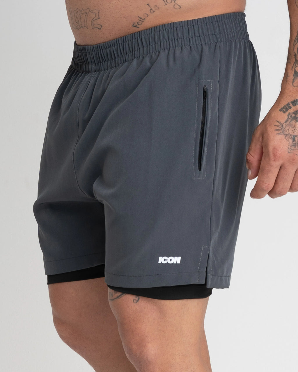 Hybrid-Performance-Kompressionsshorts mit Dry-Fit-Technologie (4er-Pack)