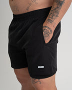 Hybrid-Performance-Kompressionsshorts mit Dry-Fit-Technologie (4er-Pack)