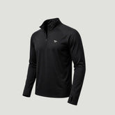 Sportjacke mit halbem Reißverschluss und UV-Schutz für Herren