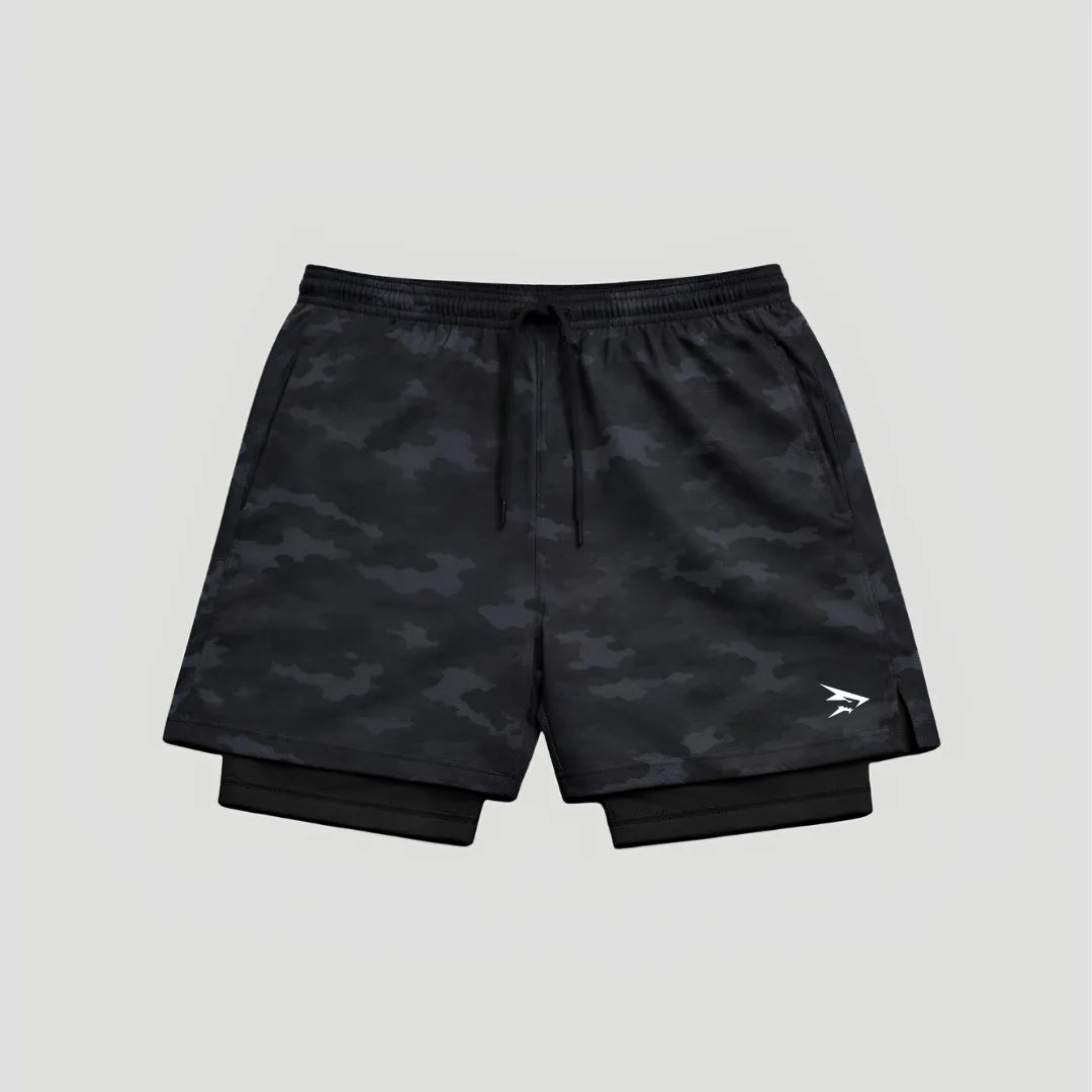 Dry-Fit-Kompressionsshorts im Military-Stil